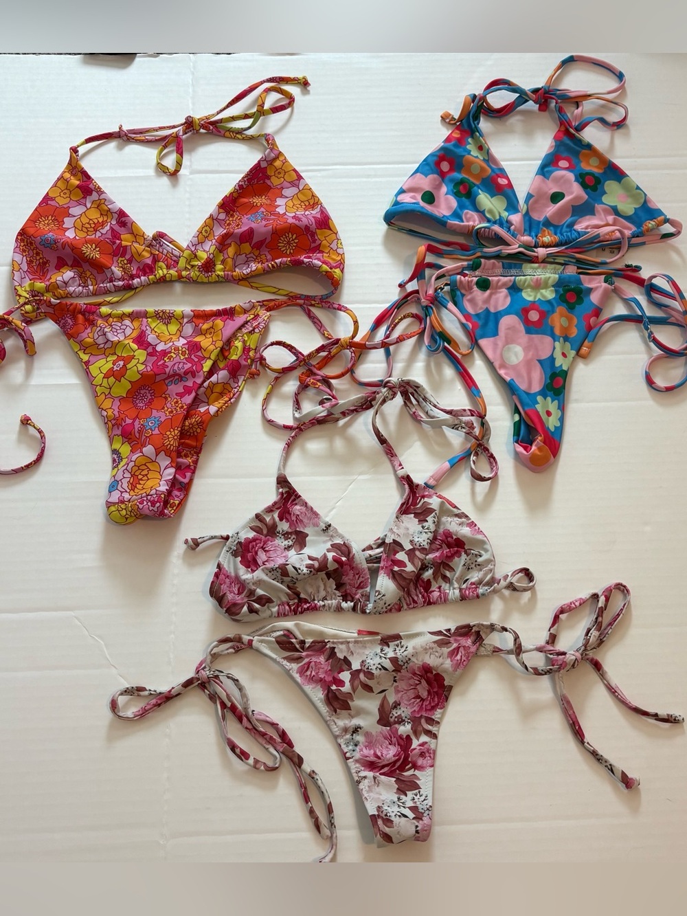 Zaful swimsuit bundle 3 bikinis